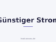 Günstiger Strom