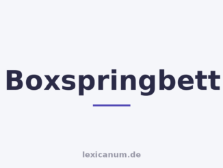 Boxspringbett