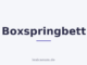 Boxspringbett