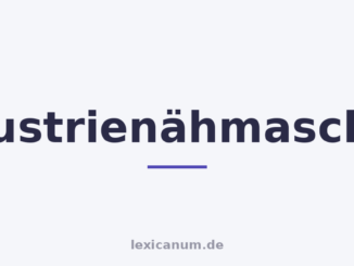 Industrienähmaschine