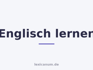 Englisch lernen