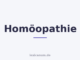 Homöopathie
