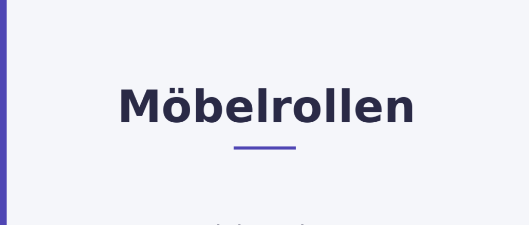 Möbelrollen