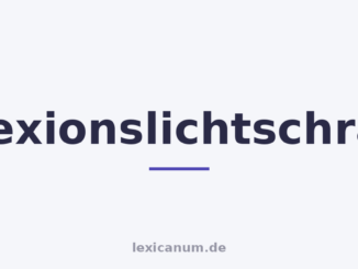 Reflexionslichtschranke