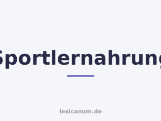 Sportlernahrung