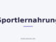Sportlernahrung
