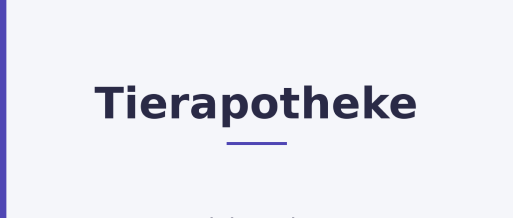 Tierapotheke