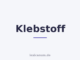 Klebstoff