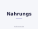 Nahrungs