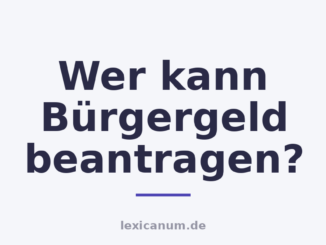 Wer kann Bürgergeld beantragen?