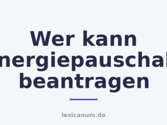 Wer kann Energiepauschale beantragen