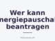 Wer kann Energiepauschale beantragen