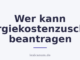 Wer kann Energiekostenzuschuss beantragen