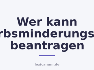 Wer kann Erwerbsminderungsrente beantragen