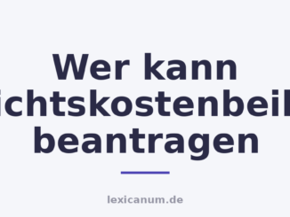 Wer kann Gerichtskostenbeihilfe beantragen