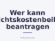 Wer kann Gerichtskostenbeihilfe beantragen