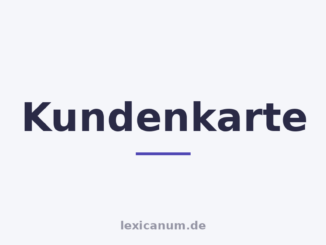 Kundenkarte