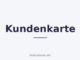 Kundenkarte