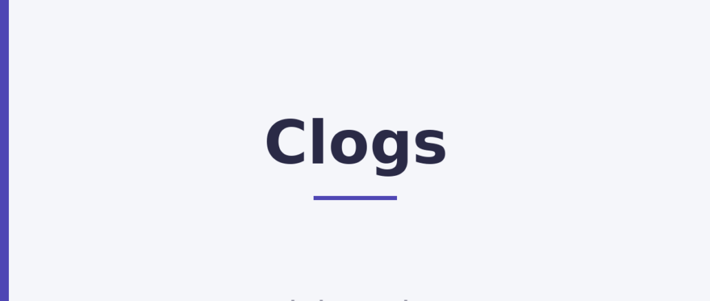 Clogs