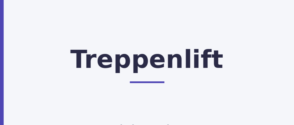 Treppenlift