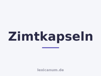 Zimtkapseln