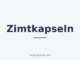 Zimtkapseln