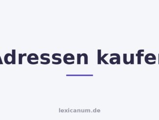 Adressen kaufen