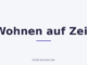 Wohnen auf Zeit