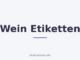 Wein Etiketten