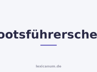 Bootsführerschein