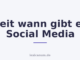 Seit wann gibt es Social Media
