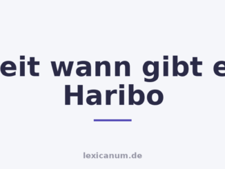 Seit wann gibt es Haribo