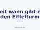 Seit wann gibt es den Eiffelturm