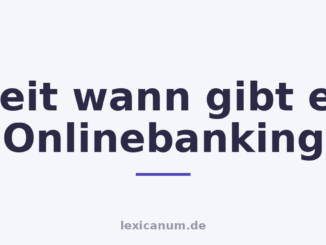 Seit wann gibt es Onlinebanking