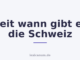 Seit wann gibt es die Schweiz