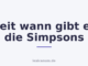 Seit wann gibt es die Simpsons