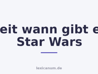 Seit wann gibt es Star Wars