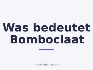 Was bedeutet Bomboclaat