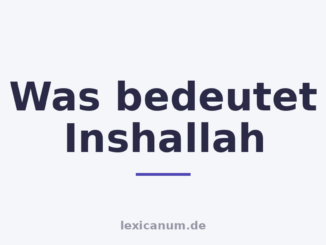 Was bedeutet Inshallah