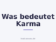 Was bedeutet Karma