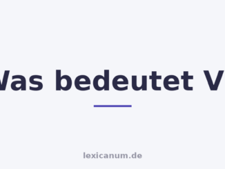 Was bedeutet VB
