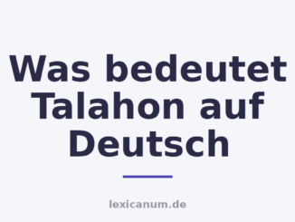 Was bedeutet Talahon auf Deutsch