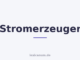 Stromerzeuger