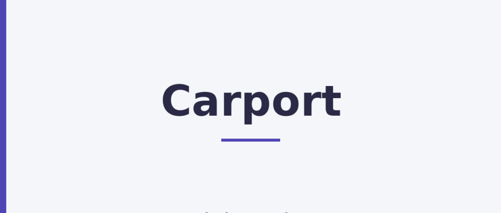 Carport