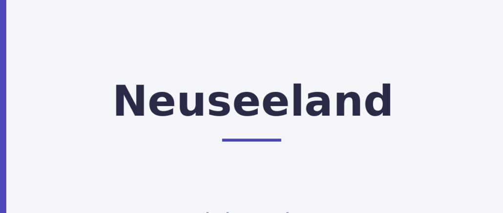 Neuseeland