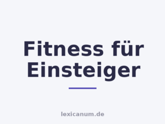 Fitness für Einsteiger