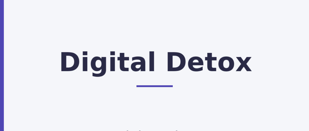 Digital Detox