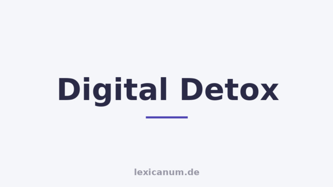 Digital Detox