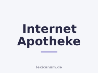 Internet Apotheke