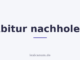 Abitur nachholen